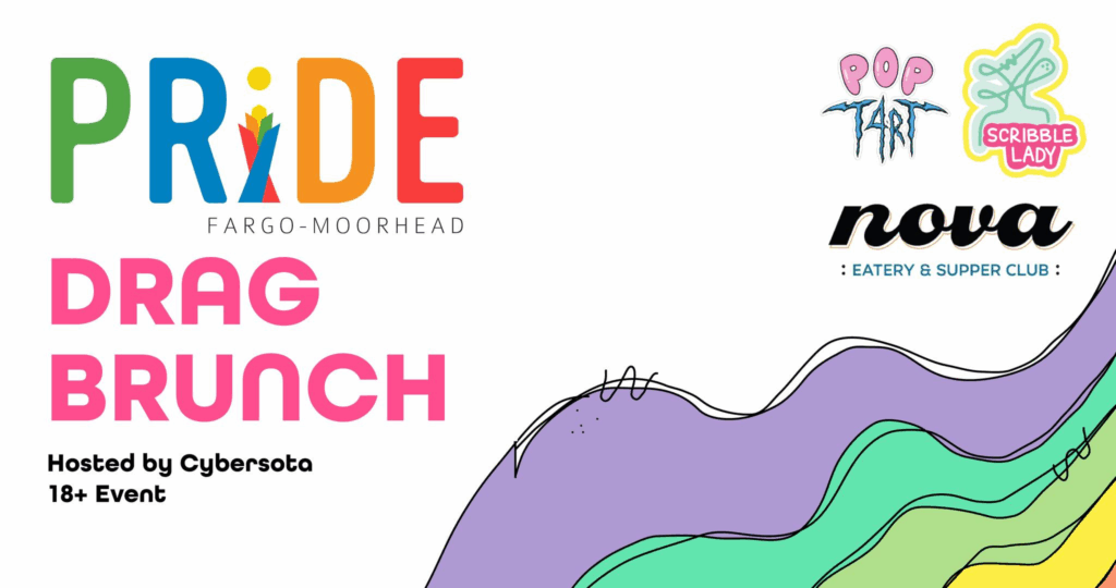 Pride Drag Brunch, morning brunch show hosted by Cybersota