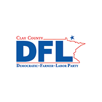 Clay County Democratic Farmer Labor Party logo